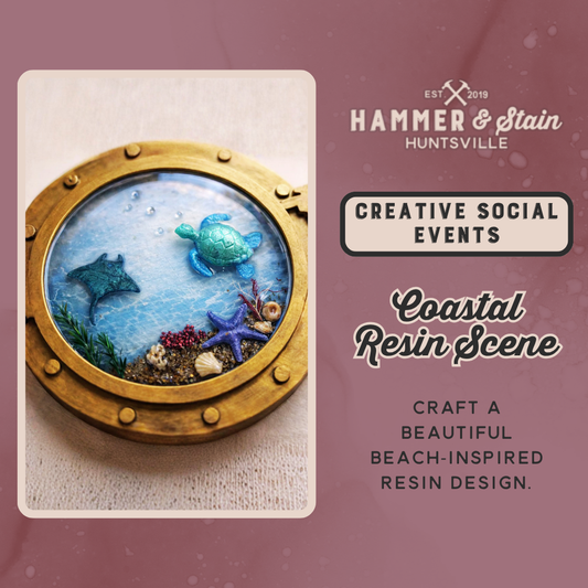06/12/26 FRIDAY Coastal Resin Scene 6:30PM @ HSV