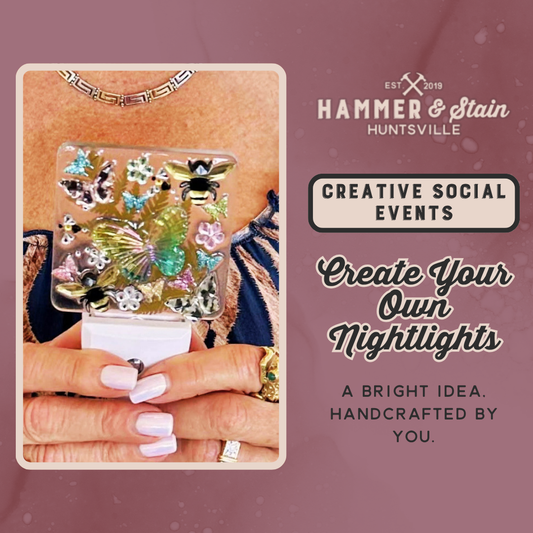 08/25/26 TUESDAY-$25 Tuesday Create Your Own Nightlight 6:30pm