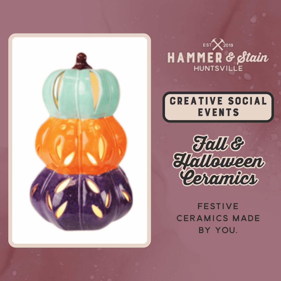 09/26/26-SATURDAY-Fall & Halloween Ceramics [PRE-ORDER] 6:00pm