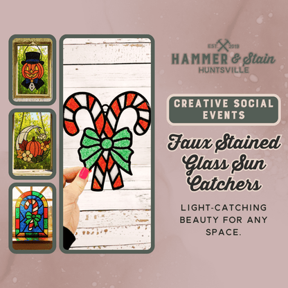 09/25/26-FRIDAY-Faux Stained Glass Suncatchers 6:30pm