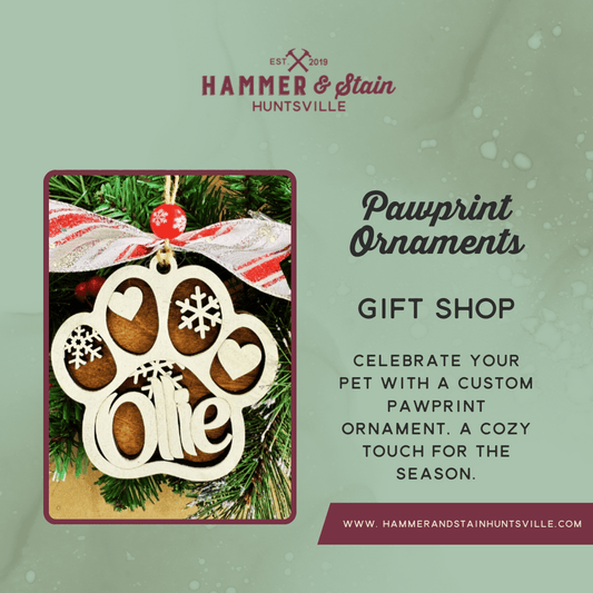 PAWPRINT ORNAMENT
