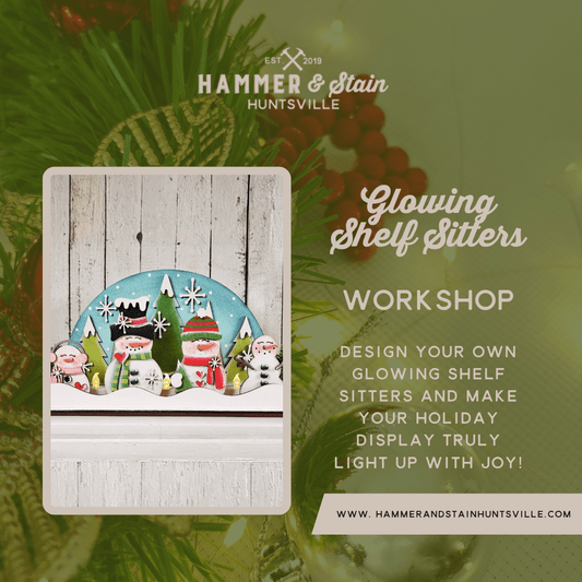 11/20/25 GLOWING SHELF SITTERS 6:30pm