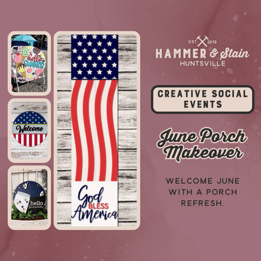 06/20/26 SATURDAY-Porch Makeover 6:00PM