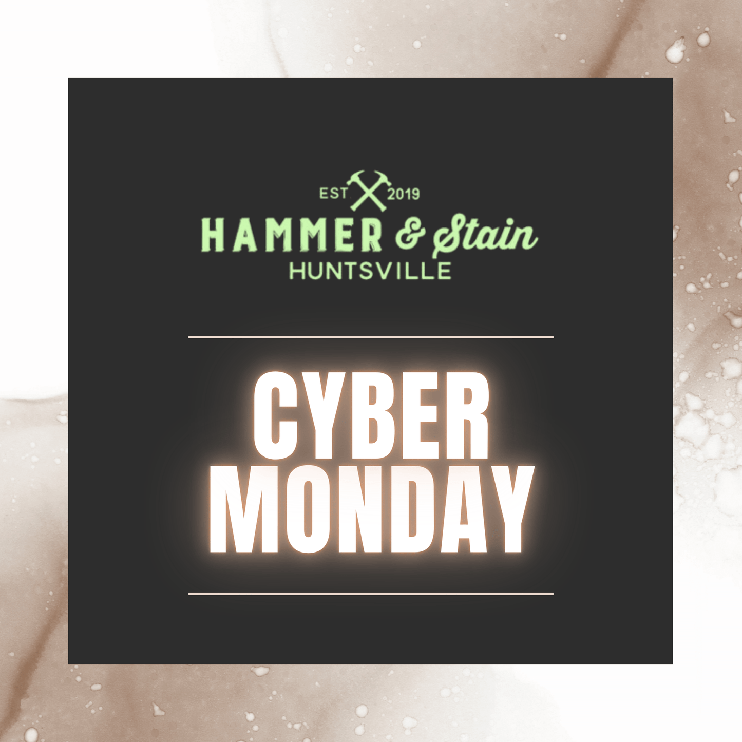🎁 HAMMER AND STAIN CYBER MONDAY DEALS (100% off)