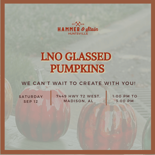 09/12/26 LNO GLASSED PUMPKINS 1:00 PM
