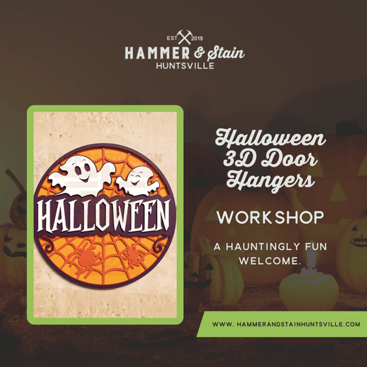 HALLOWEEN 3D DOOR HANGERS