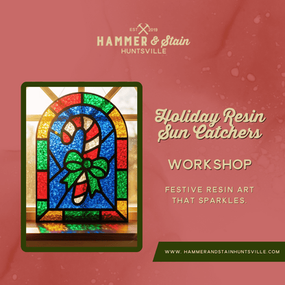 HOLIDAY RESIN SUN CATCHERS