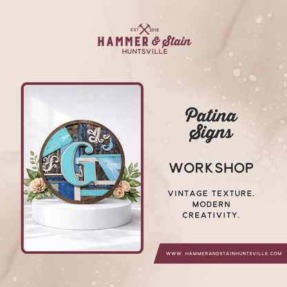 NOVELTY PATINA SIGNS