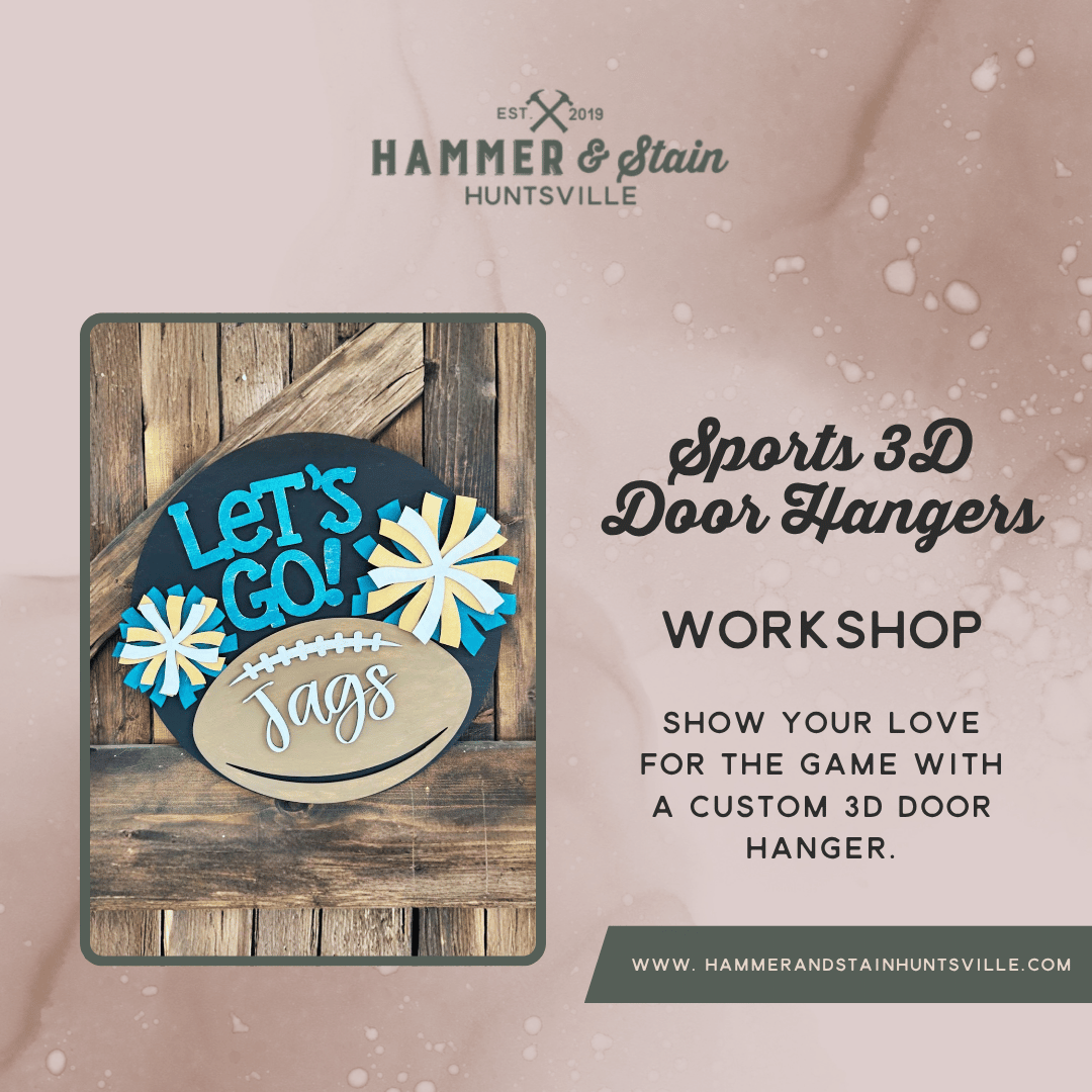 SPORTS 3D DOOR HANGERS