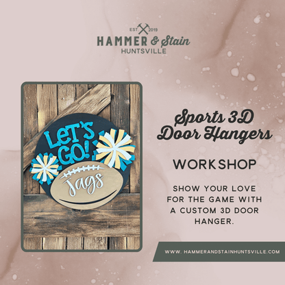 SPORTS 3D DOOR HANGERS