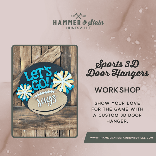 SPORTS 3D DOOR HANGERS