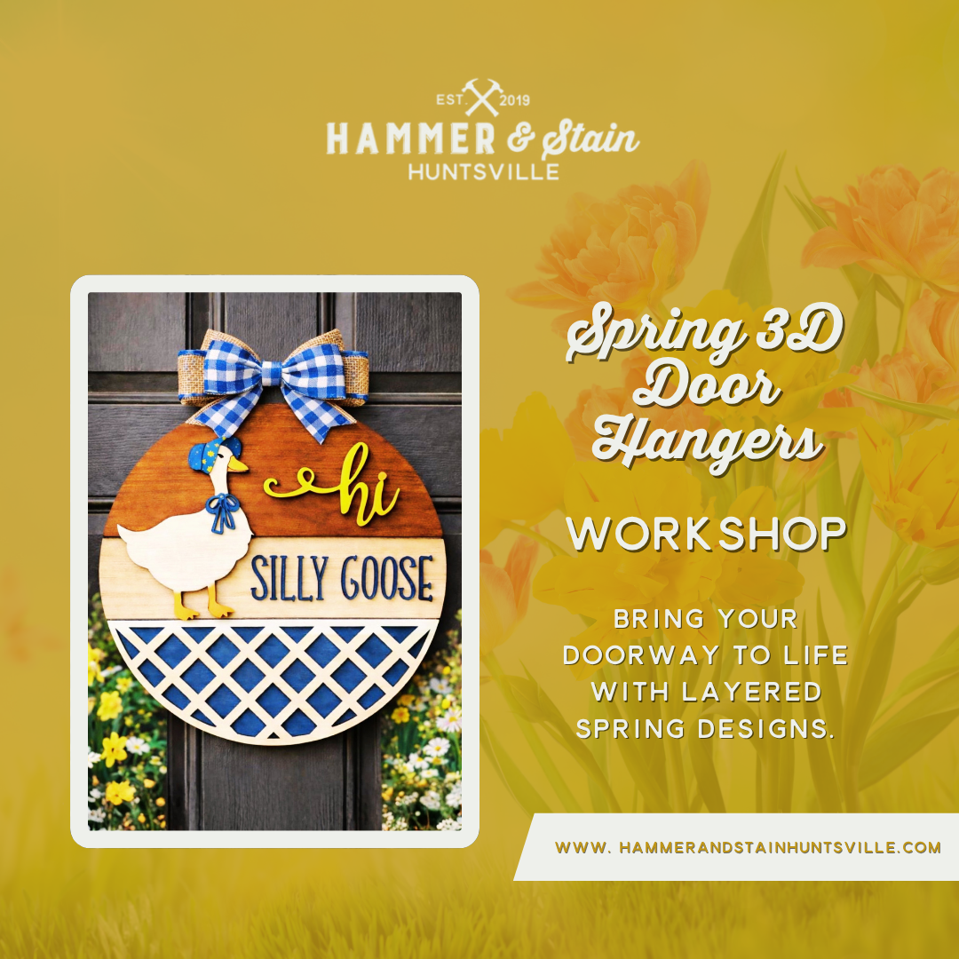 SPRING 3D DOOR HANGERS (16")