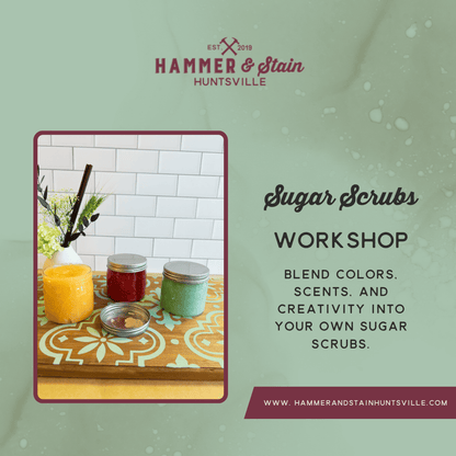 SUGAR SCRUBS W/ TRAY