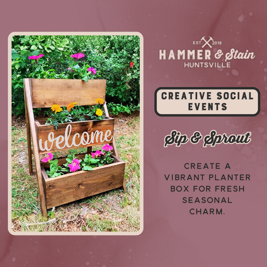 05/15/26- FRIDAY - Sip & Sprout 6:30PM