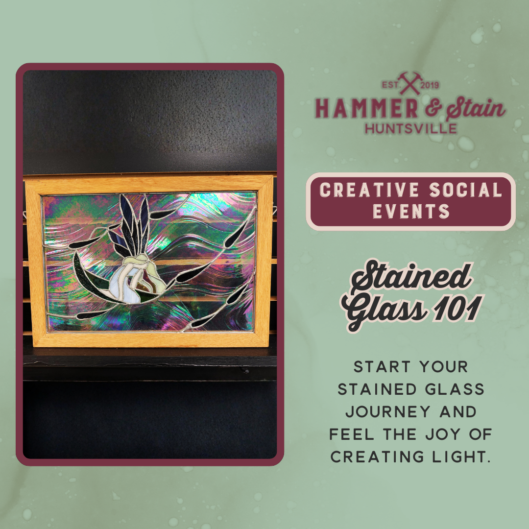07/02/26- THURSDAY - Stained Glass 101 6:30PM