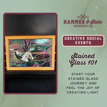 07/02/26- THURSDAY - Stained Glass 101 6:30PM