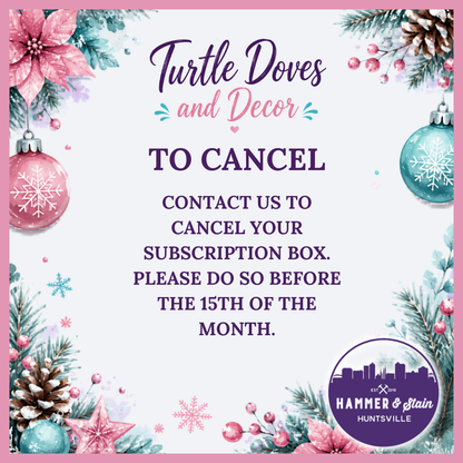 Turtle Doves & Decor 🎄💜