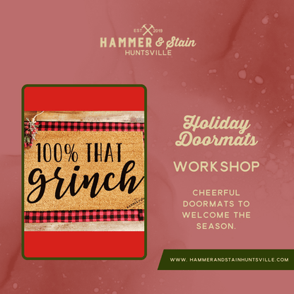 HOLIDAY DOORMAT (18" x 30")