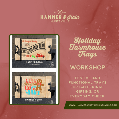 HOLIDAY FARMHOUSE TRAYS (24x14.5")