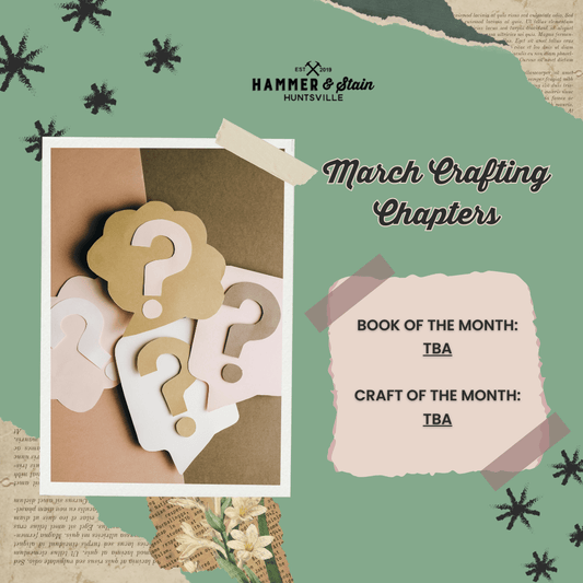 03/27/26-Friday 6:30pm Crafting Chapters Book Club
