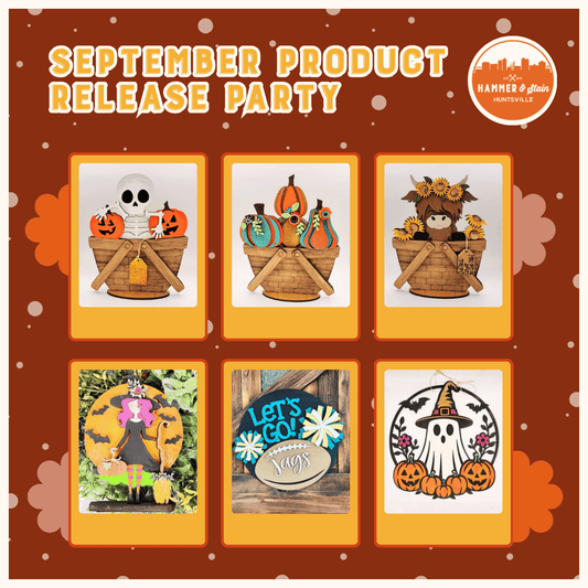 09/01/26 TUESDAY- September Product Release Party 6:30PM