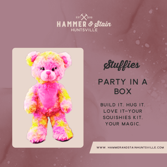 PARTY IN A BOX - STUFFIES (Build-a-Friend)