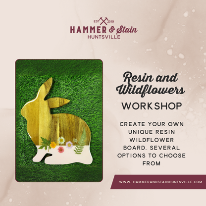 03/20/26-Friday 6:30pm Resin & Wildflowers