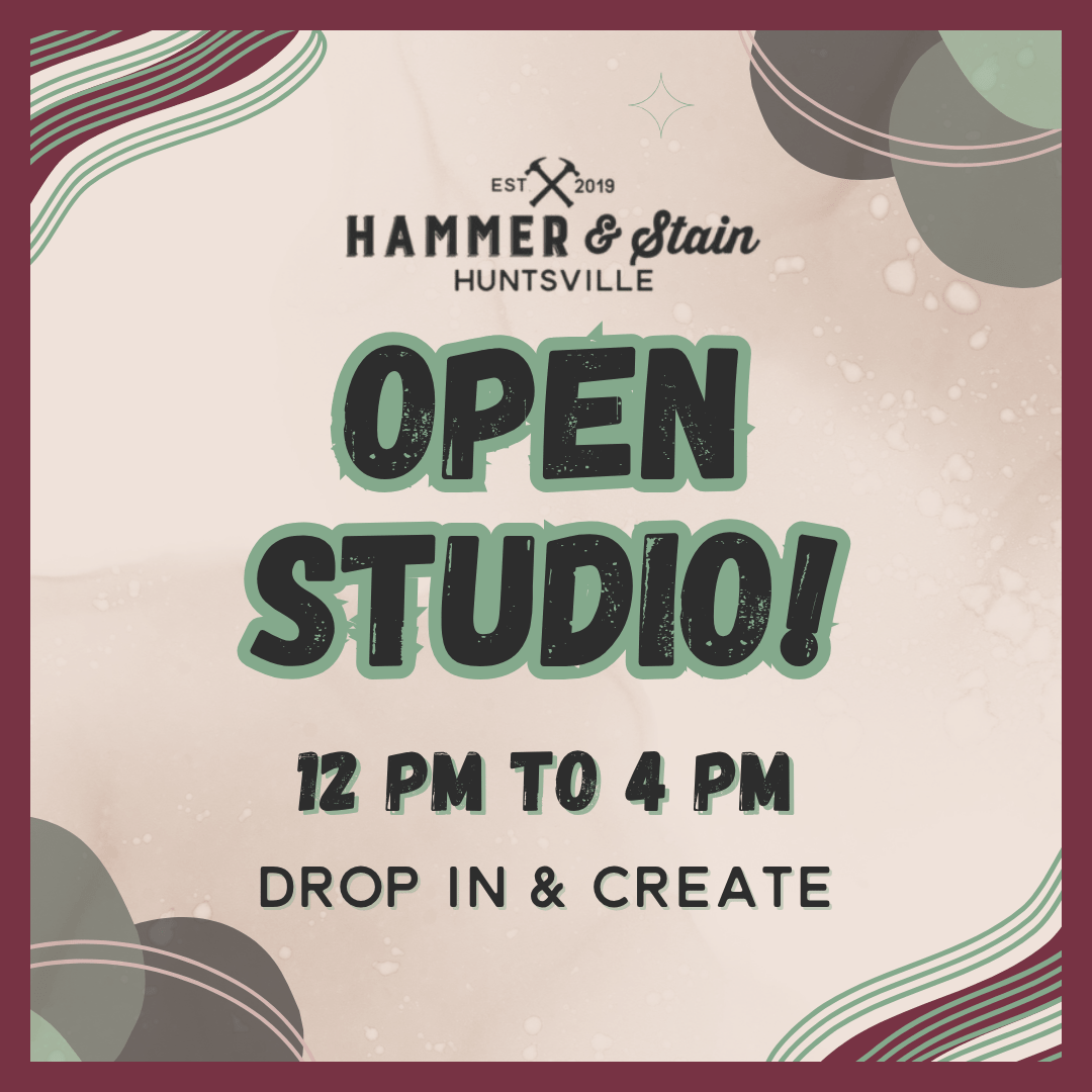 04/04/26-Saturday Open Studio 12-4pm