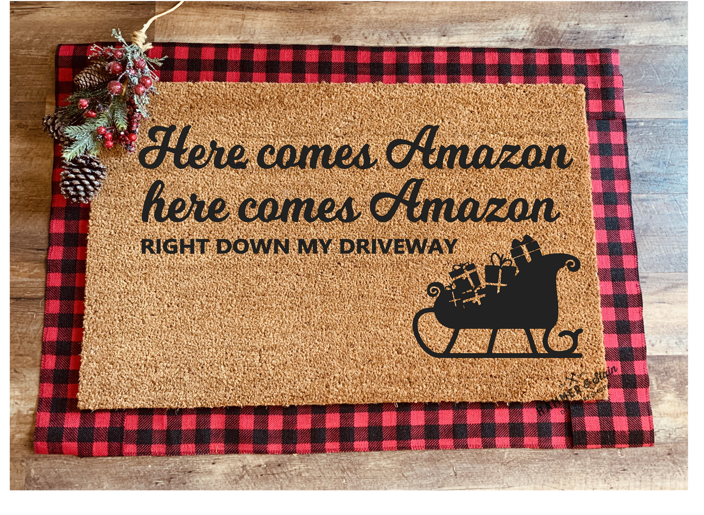 HOLIDAY DOORMAT (18" x 30")