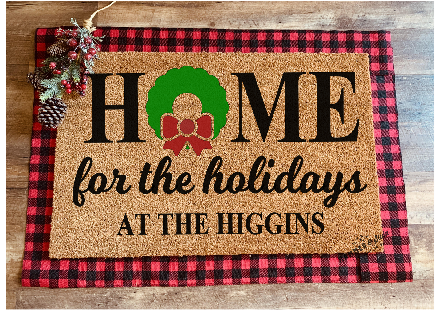 HOLIDAY DOORMAT (18" x 30")