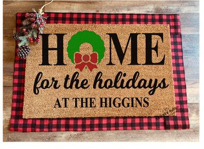 HOLIDAY DOORMAT (18" x 30")