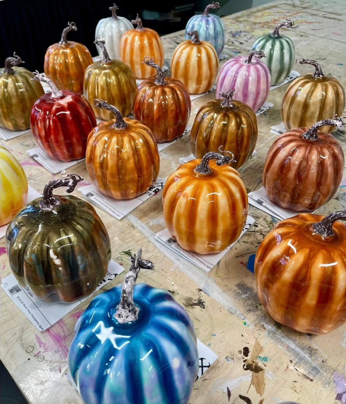 09/03/26-Thursday Glassed Pumpkins