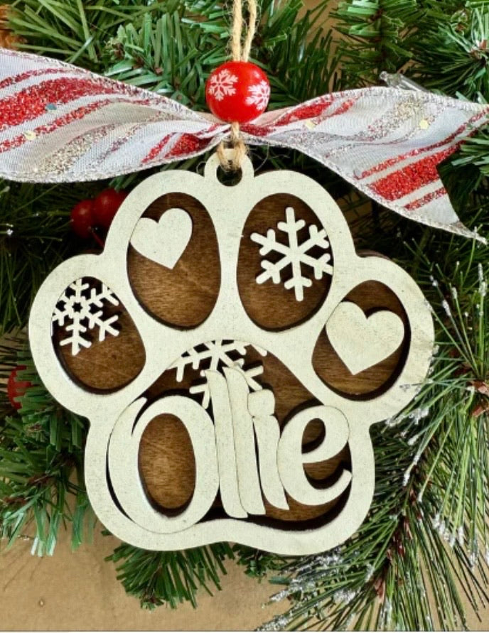 PAWPRINT ORNAMENT