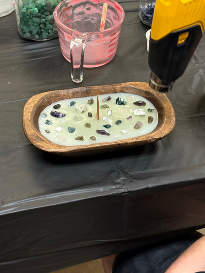 DOUGH BOWL CANDLES