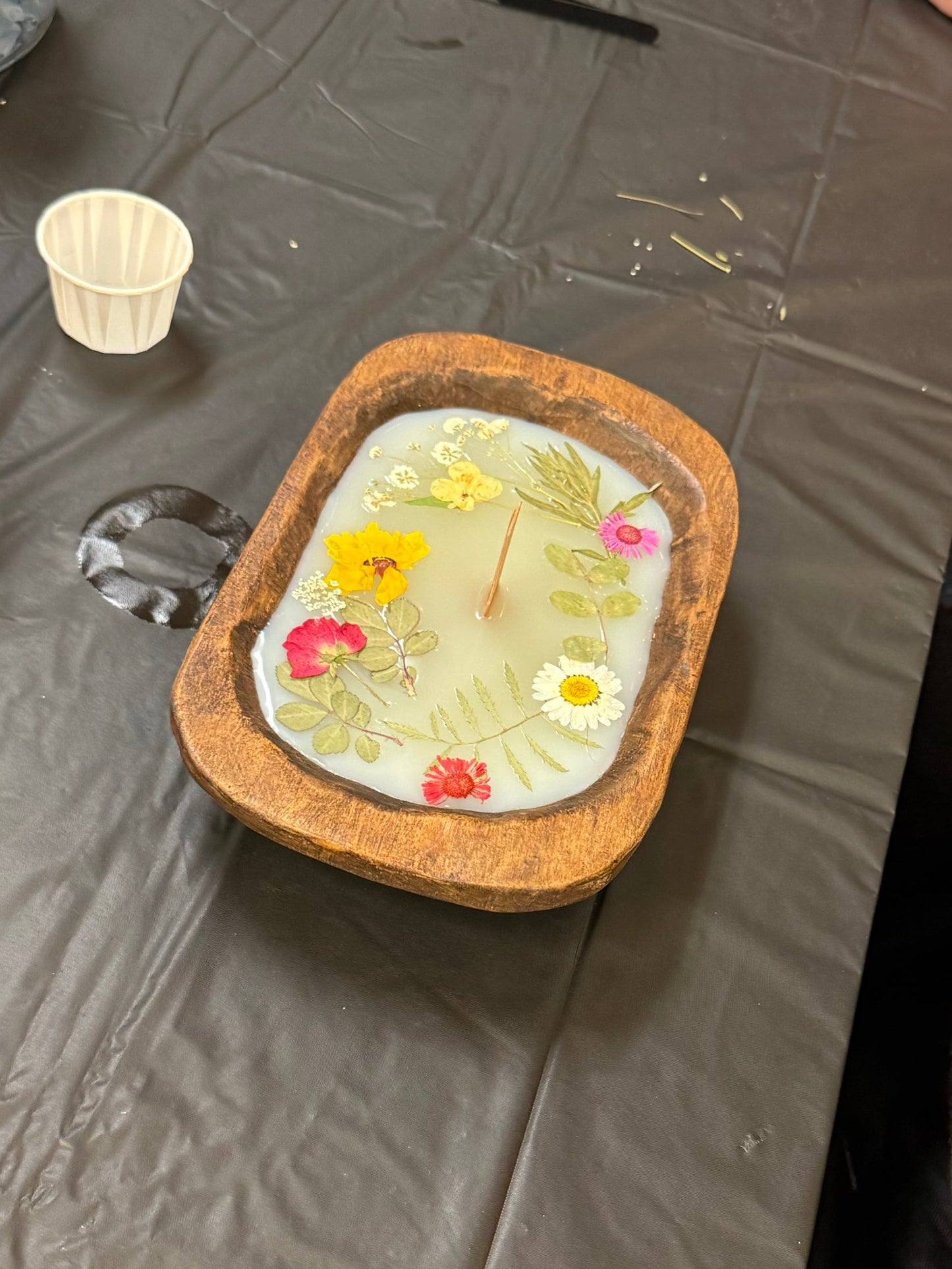 DOUGH BOWL CANDLES