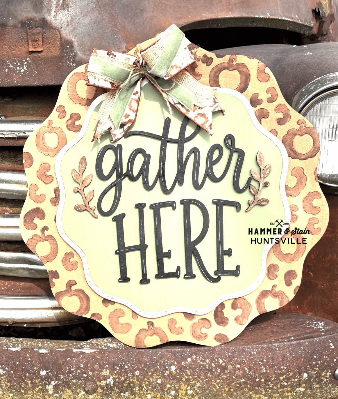 FALL 3D DOOR HANGERS (18")