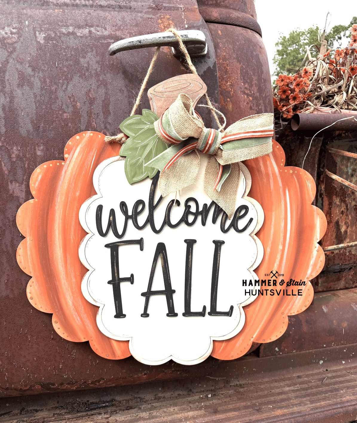 FALL 3D DOOR HANGERS (18")