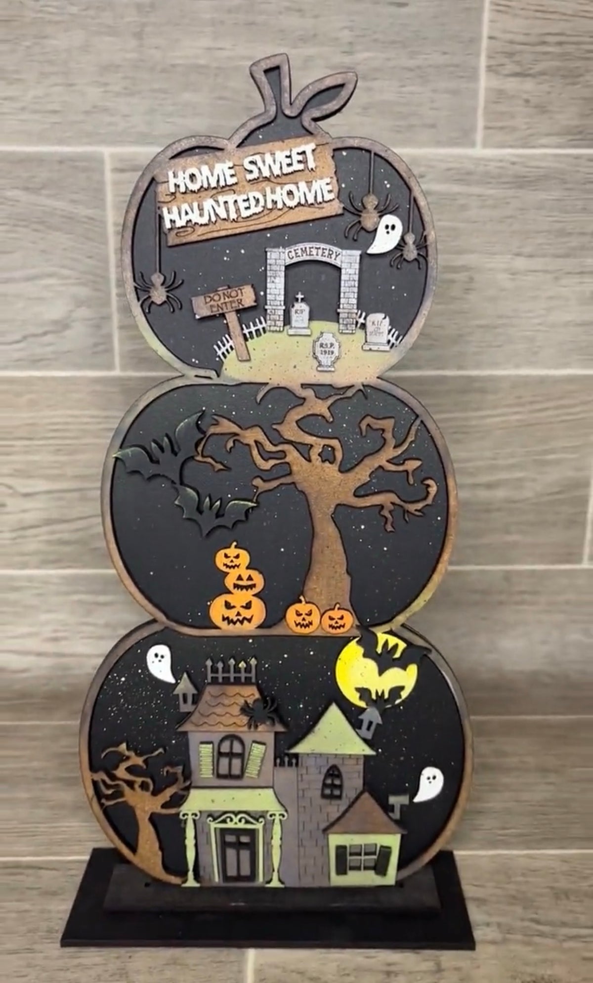 10/17/26 SATURDAY-Stacking Pumpkins (REVERSIBLE) 6:00pm