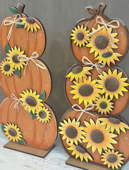 10/17/26 SATURDAY-Stacking Pumpkins (REVERSIBLE) 6:00pm