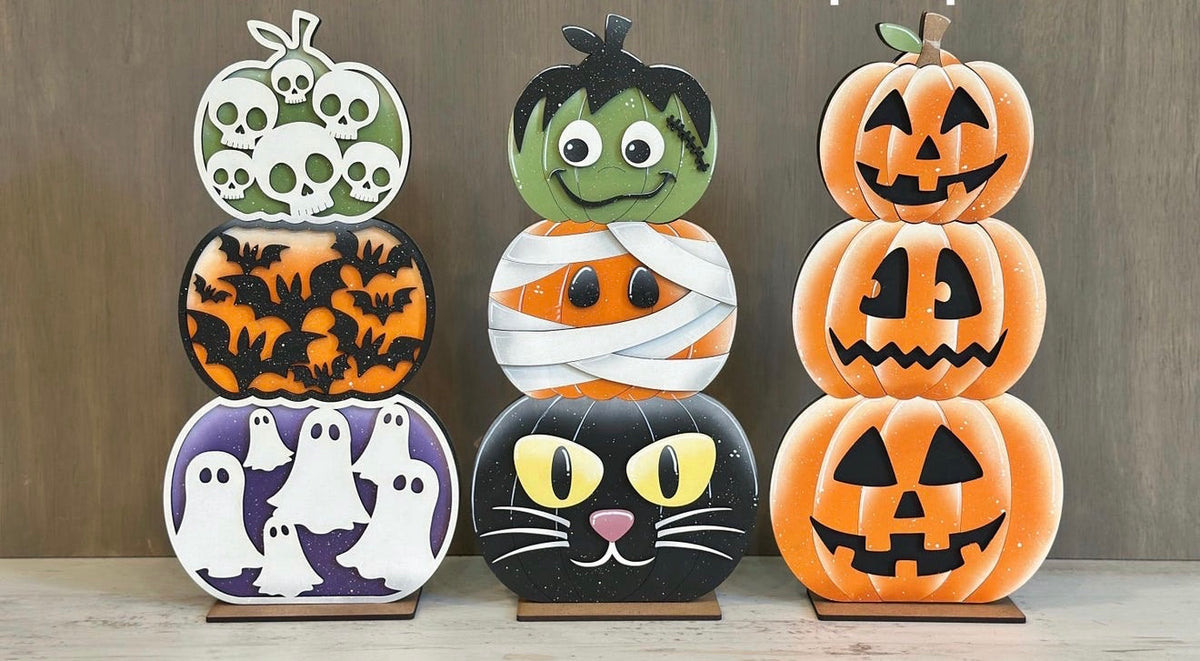 10/17/26 SATURDAY-Stacking Pumpkins (REVERSIBLE) 6:00pm