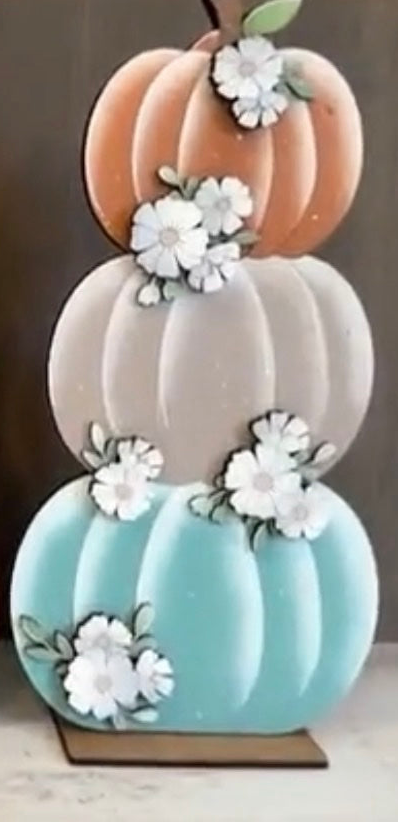 10/17/26 SATURDAY-Stacking Pumpkins (REVERSIBLE) 6:00pm