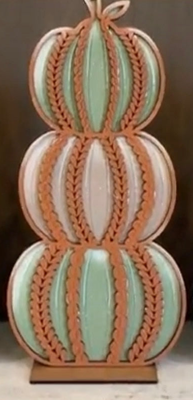 10/17/26 SATURDAY-Stacking Pumpkins (REVERSIBLE) 6:00pm