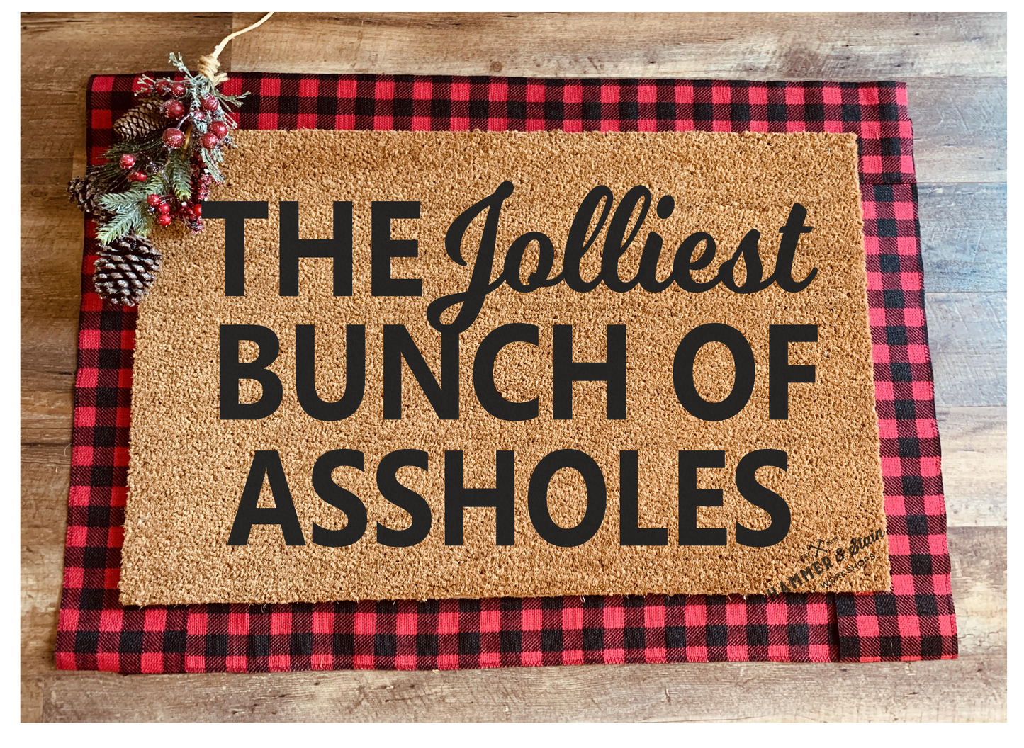 HOLIDAY DOORMAT (18" x 30")