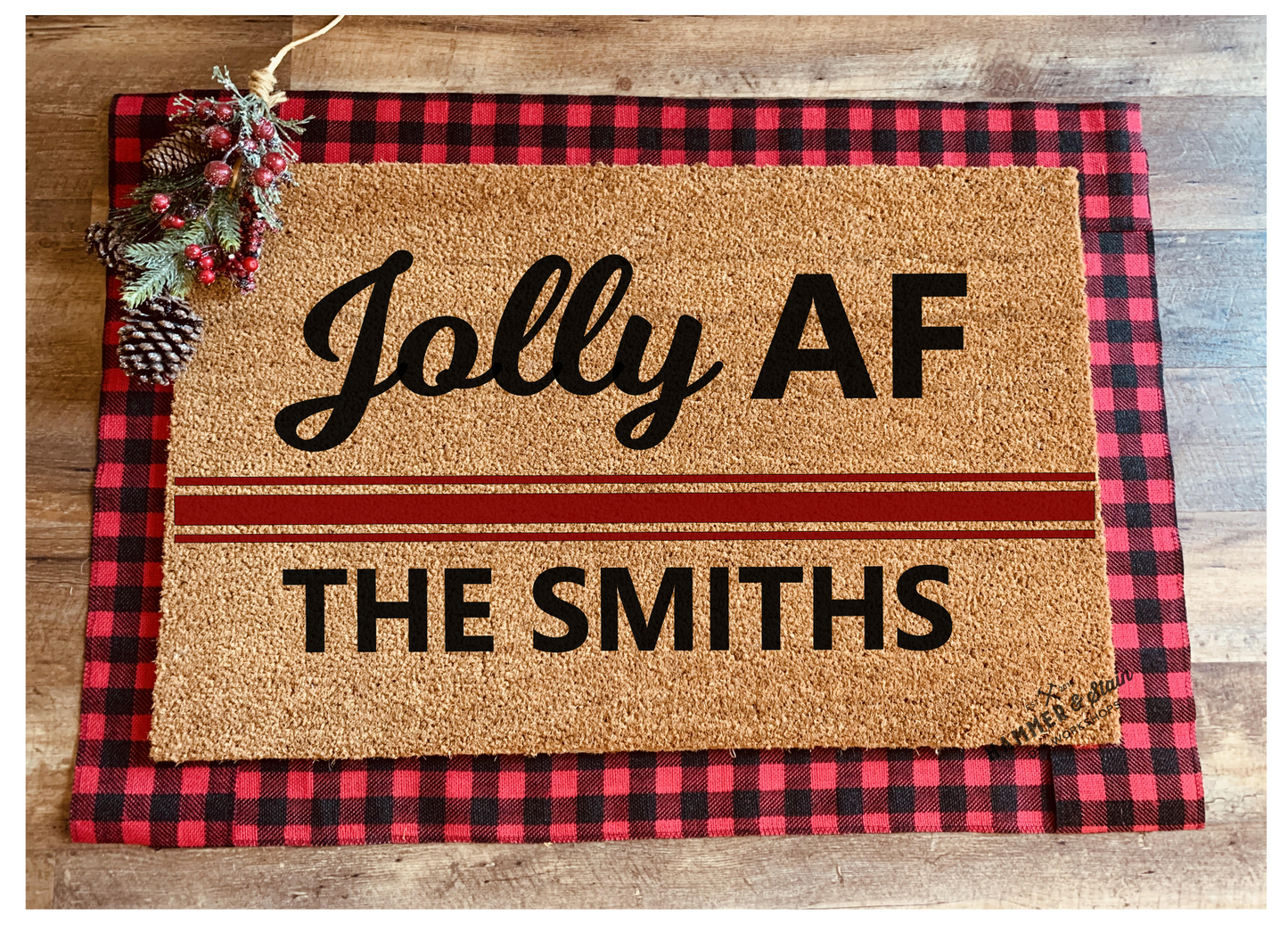HOLIDAY DOORMAT (18" x 30")