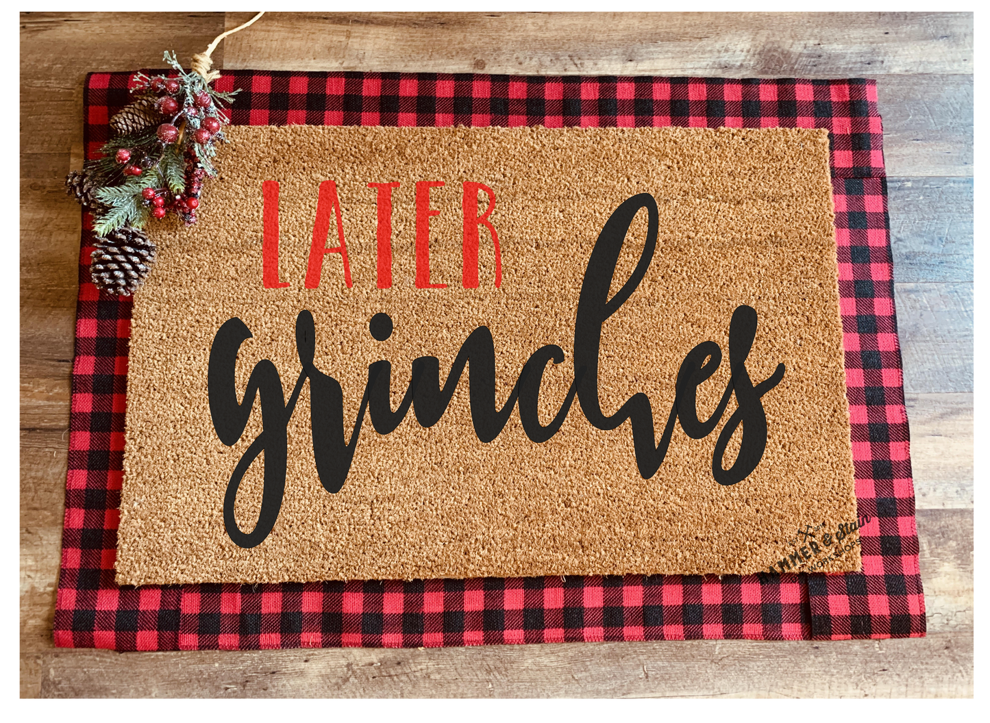 HOLIDAY DOORMAT (18" x 30")
