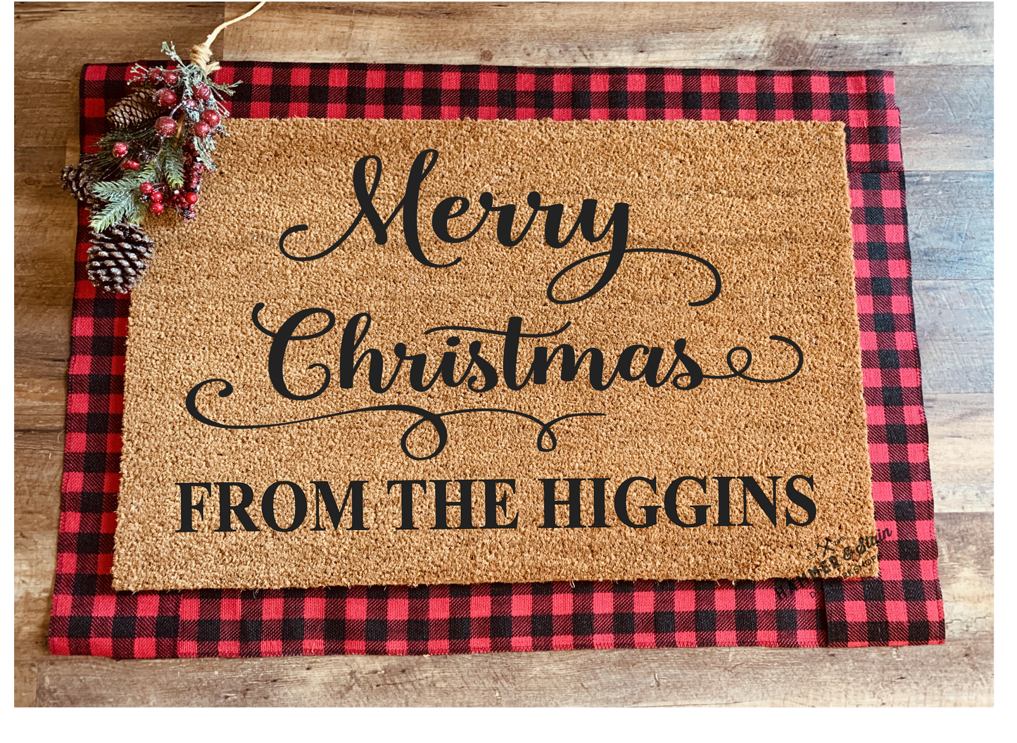 HOLIDAY DOORMAT (18" x 30")