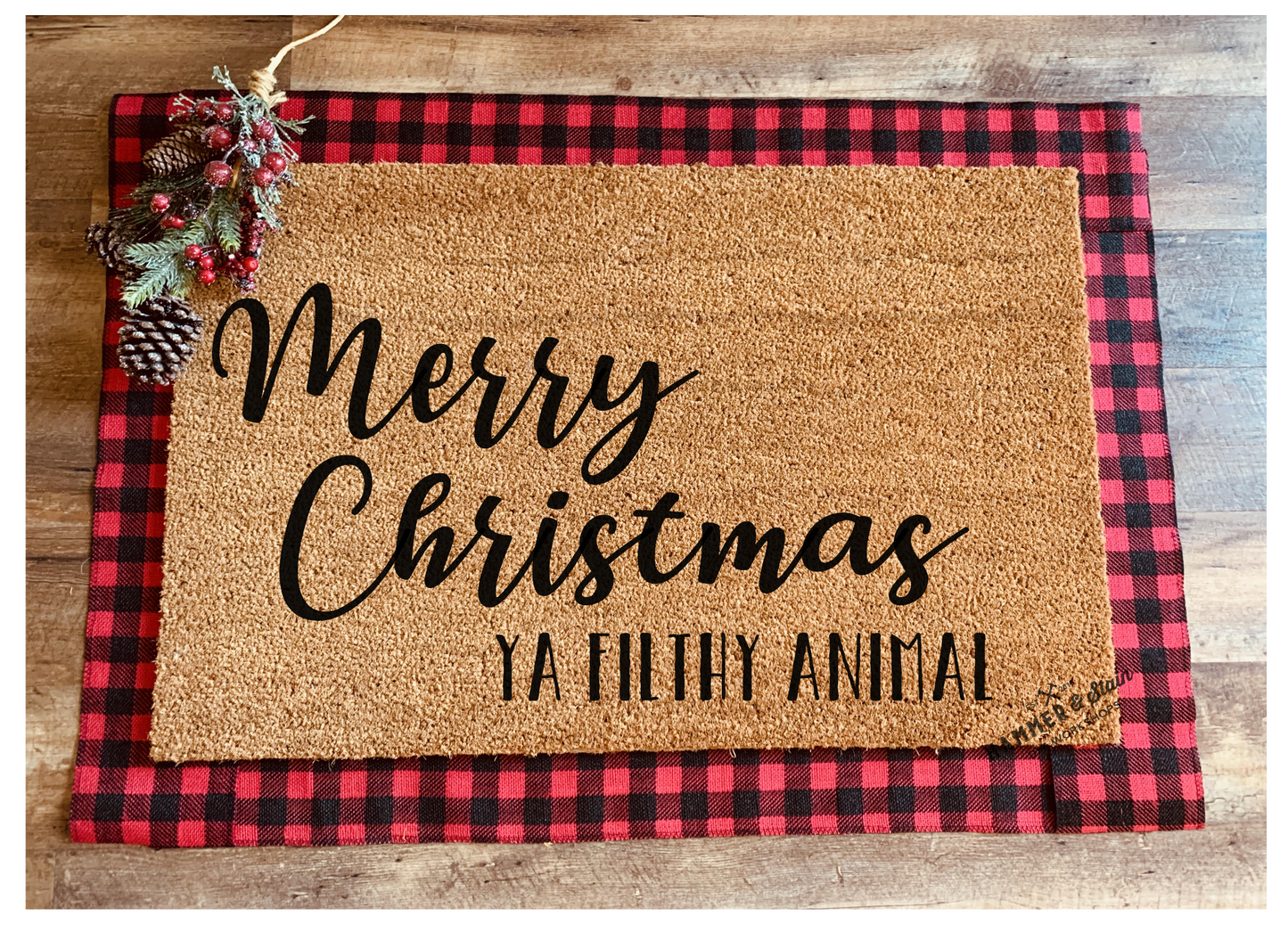 HOLIDAY DOORMAT (18" x 30")