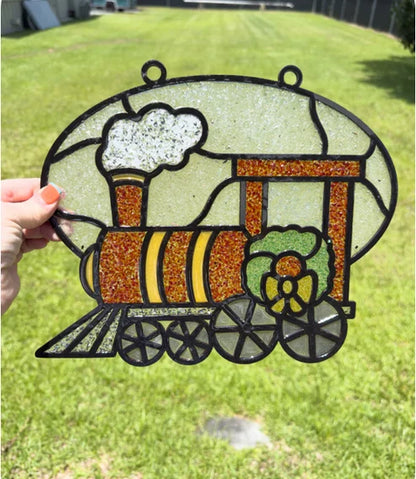 HOLIDAY RESIN SUN CATCHERS