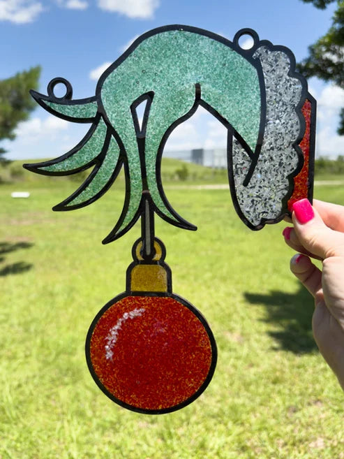 HOLIDAY RESIN SUN CATCHERS