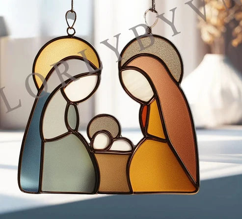 HOLIDAY RESIN SUN CATCHERS